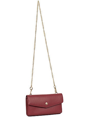 Funda para teléfono con cartera - 1 compartimento - Detener RFID - Cuero LUNA