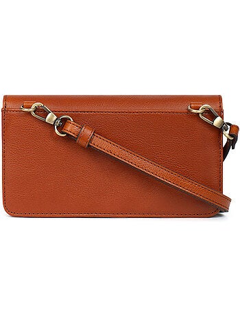 Funda para teléfono con cartera - 1 compartimento - Detener RFID - Cuero ONDINE