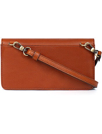 Funda para teléfono con cartera - 1 compartimento - Detener RFID - Cuero ONDINE