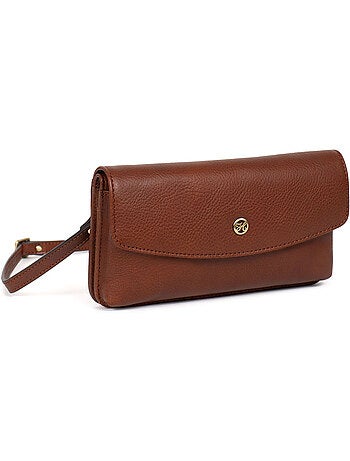 Funda para teléfono con cartera - 1 compartimento - Detener RFID - Cuero ONDINE