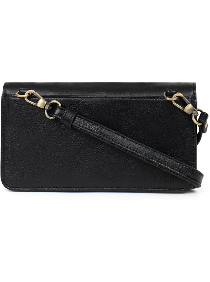 Funda para teléfono con cartera - 1 compartimento - Detener RFID - Cuero ONDINE Negro - Kiabi