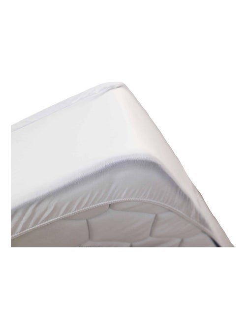 Funda protectora de colchón con revestimiento impermeable para niños SILENCE KID - Kiabi Funda protectora de colchón con revestimiento impermeable para niños SILENCE KID - Kiabi