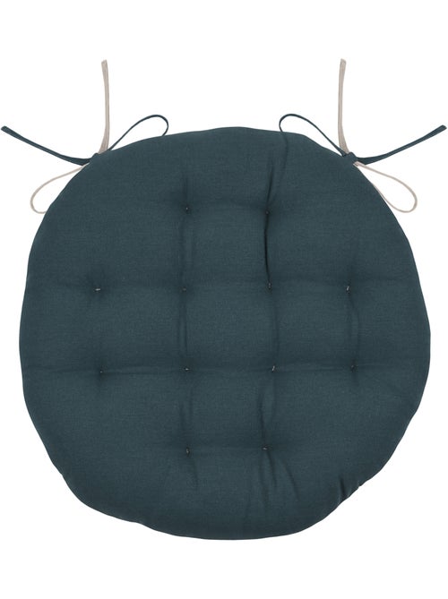 Funda redonda bicolor para silla - Kiabi