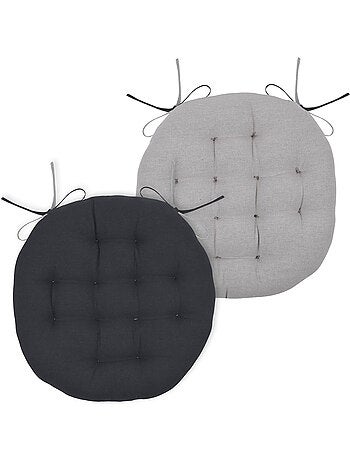 Funda redonda bicolor para silla