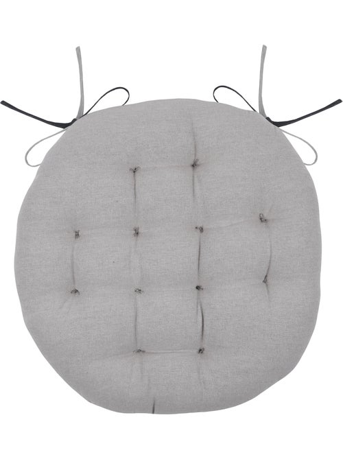 Funda redonda bicolor para silla - Kiabi