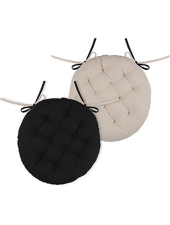 Funda redonda bicolor para silla