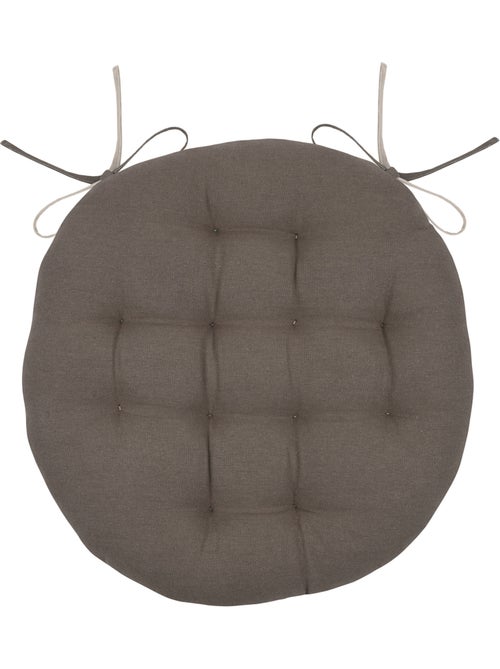 Funda redonda bicolor para silla - Kiabi