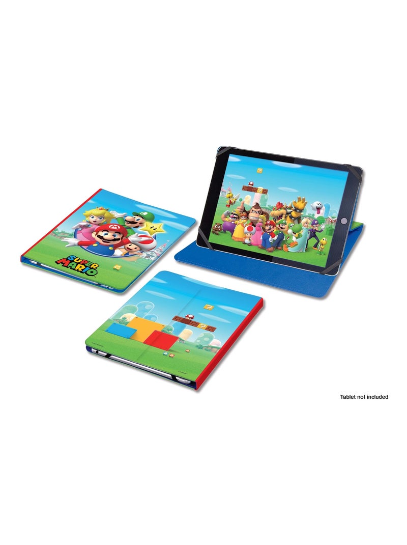 Funda universal Super Mario 710'' para tablet Azul - Kiabi