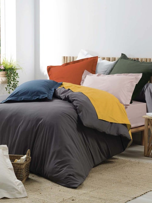 Fundas de almohada cilíndrica de Algodón Percal LIA PROMO LINGE - Kiabi