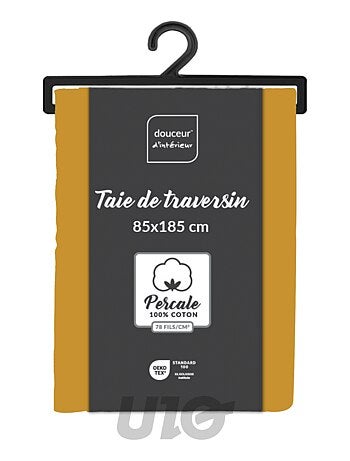 Fundas de almohada cilíndrica de Algodón Percal Percale Douceur d'Intérieur