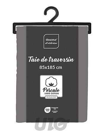 Fundas de almohada cilíndrica de Algodón Percal Percale Douceur d'Intérieur