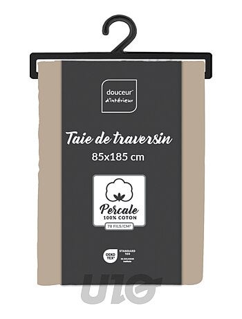 Fundas de almohada cilíndrica de Algodón Percal Percale Douceur d'Intérieur