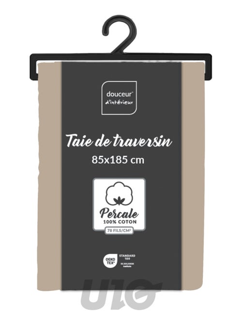 Fundas de almohada cilíndrica de Algodón Percal Percale Douceur d'Intérieur - Kiabi