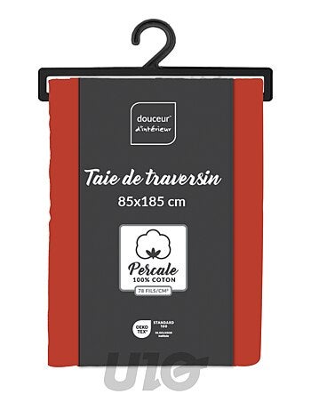 Fundas de almohada cilíndrica de Algodón Percal Percale Douceur d'Intérieur