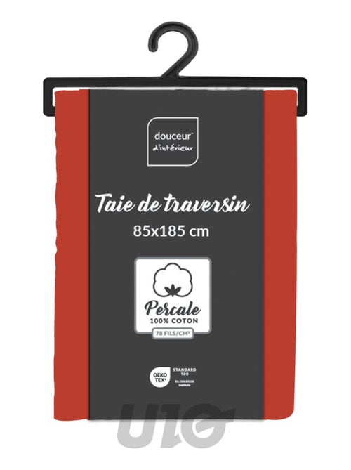 Fundas de almohada cilíndrica de Algodón Percal Percale Douceur d'Intérieur - Kiabi