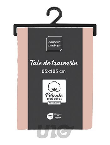 Fundas de almohada cilíndrica de Algodón Percal Percale Douceur d'Intérieur