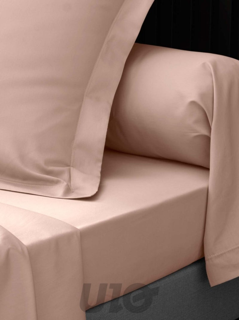 Fundas de almohada cilíndrica de Algodón Percal Percale Douceur d'Intérieur Rosa - Kiabi