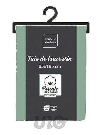 Fundas de almohada cilíndrica de Algodón Percal Percale Douceur d'Intérieur