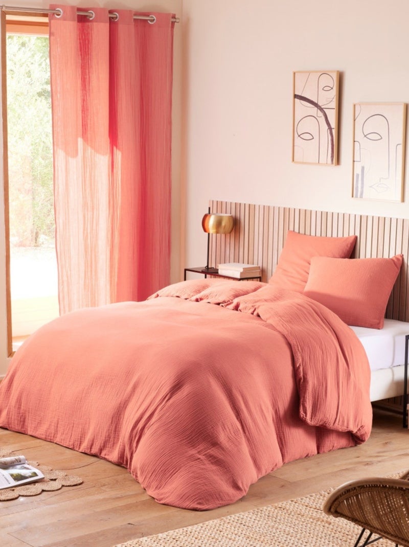 Fundas de almohada de Algodón Alia PROMO LINGE Rosa - Kiabi