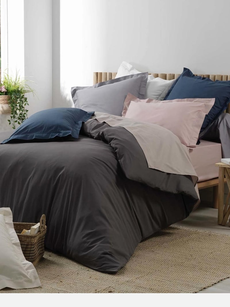 Fundas de almohada de Algodón LIA PROMO LINGE Azul - Kiabi