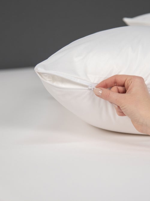 Fundas de almohada impermeables de punto jersey - lote de 2 50x70 cm 65x65 cm - Future Home - Kiabi