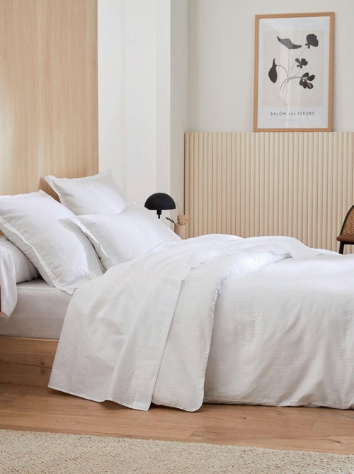 Fundas de almohadón con estilo de gran hotel - Kiabi Fundas de almohadón con estilo de gran hotel - Kiabi
