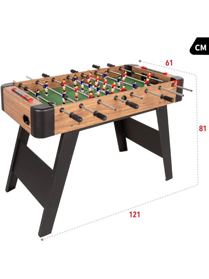 Futbolín de madera con patas 121x61x81 cm cb games N/D - Kiabi