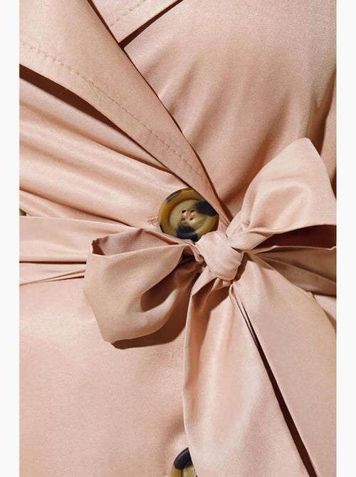 Gabardina con cuello cruzado bdart - Kiabi Gabardina con cuello cruzado bdart - Kiabi