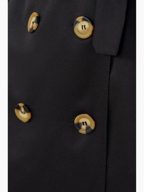 Gabardina con cuello cruzado bdart - Kiabi Gabardina con cuello cruzado bdart - Kiabi