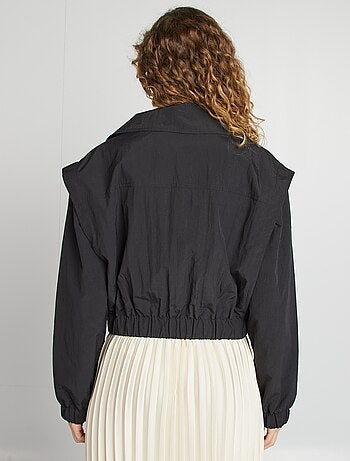 Gabardina corta - corte cropped