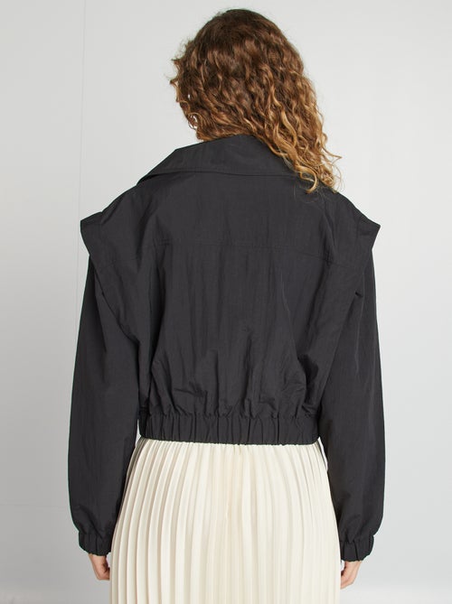 Gabardina corta - corte cropped - Kiabi