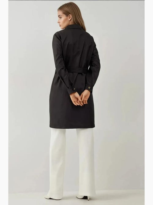 Gabardina corta cruzada bdart - Kiabi Gabardina corta cruzada bdart - Kiabi