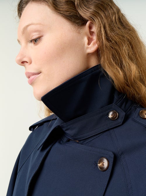 Gabardina corta de algodón - Kiabi