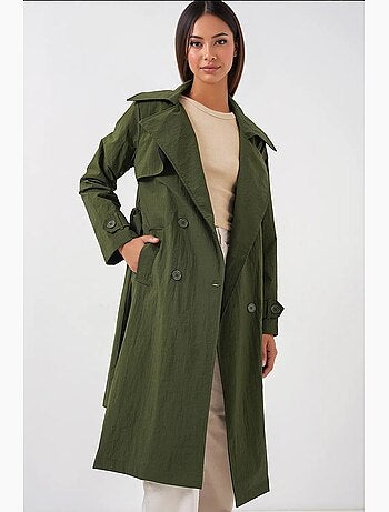 Gabardina de cuello cruzado bdart