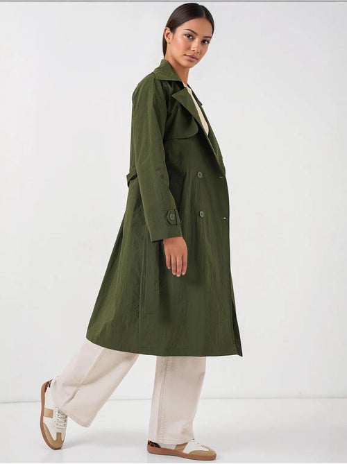 Gabardina de cuello cruzado bdart - Kiabi Gabardina de cuello cruzado bdart - Kiabi