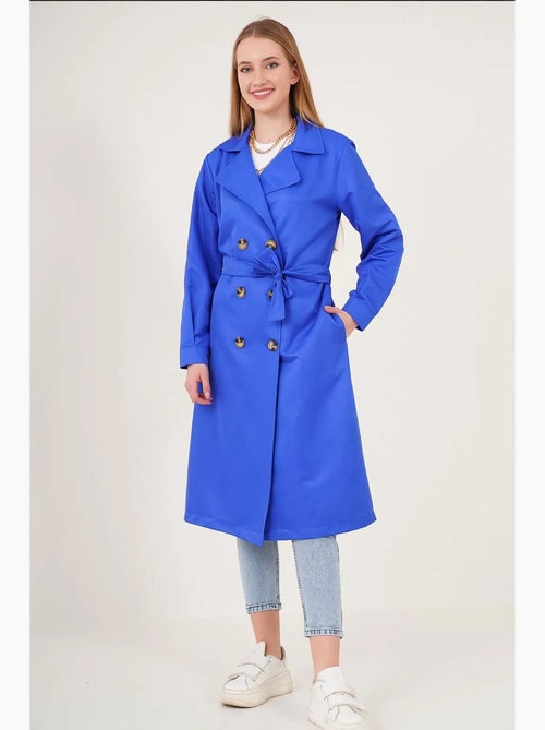 Gabardina larga con cinturón bdart - Kiabi Gabardina larga con cinturón bdart - Kiabi