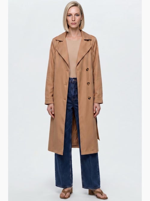 Gabardina larga con cinturón bdart - Kiabi Gabardina larga con cinturón bdart - Kiabi