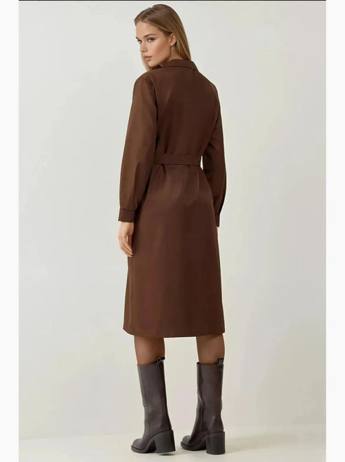 Gabardina larga con cinturón bdart - Kiabi Gabardina larga con cinturón bdart - Kiabi