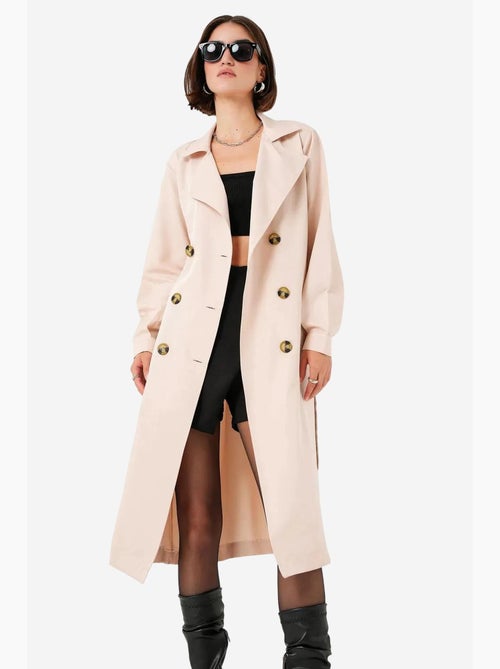 Gabardina larga con cinturón bdart - Kiabi Gabardina larga con cinturón bdart - Kiabi