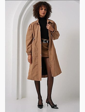 Gabardina larga forrada bdart