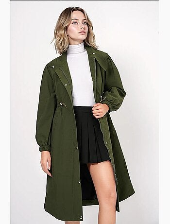 Gabardina larga forrada bdart