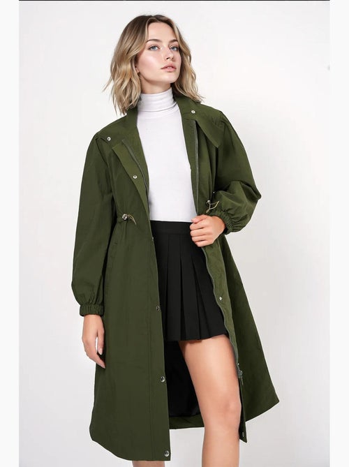 Gabardina larga forrada bdart - Kiabi Gabardina larga forrada bdart - Kiabi