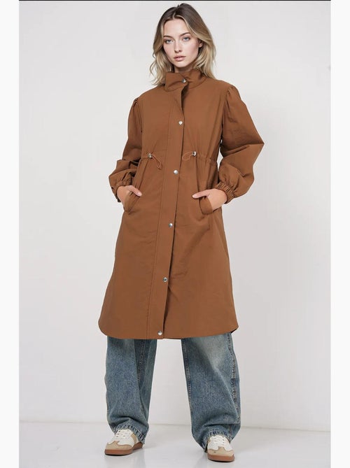 Gabardina larga forrada bdart - Kiabi Gabardina larga forrada bdart - Kiabi