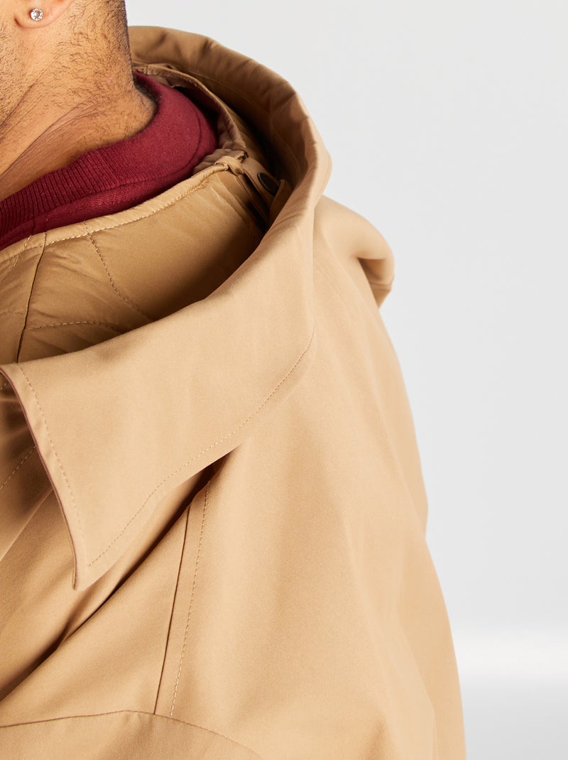 Gabardina largo medio BEIGE - Kiabi