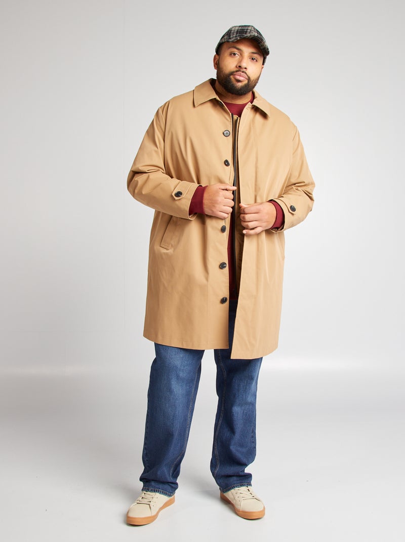 Gabardina largo medio BEIGE - Kiabi