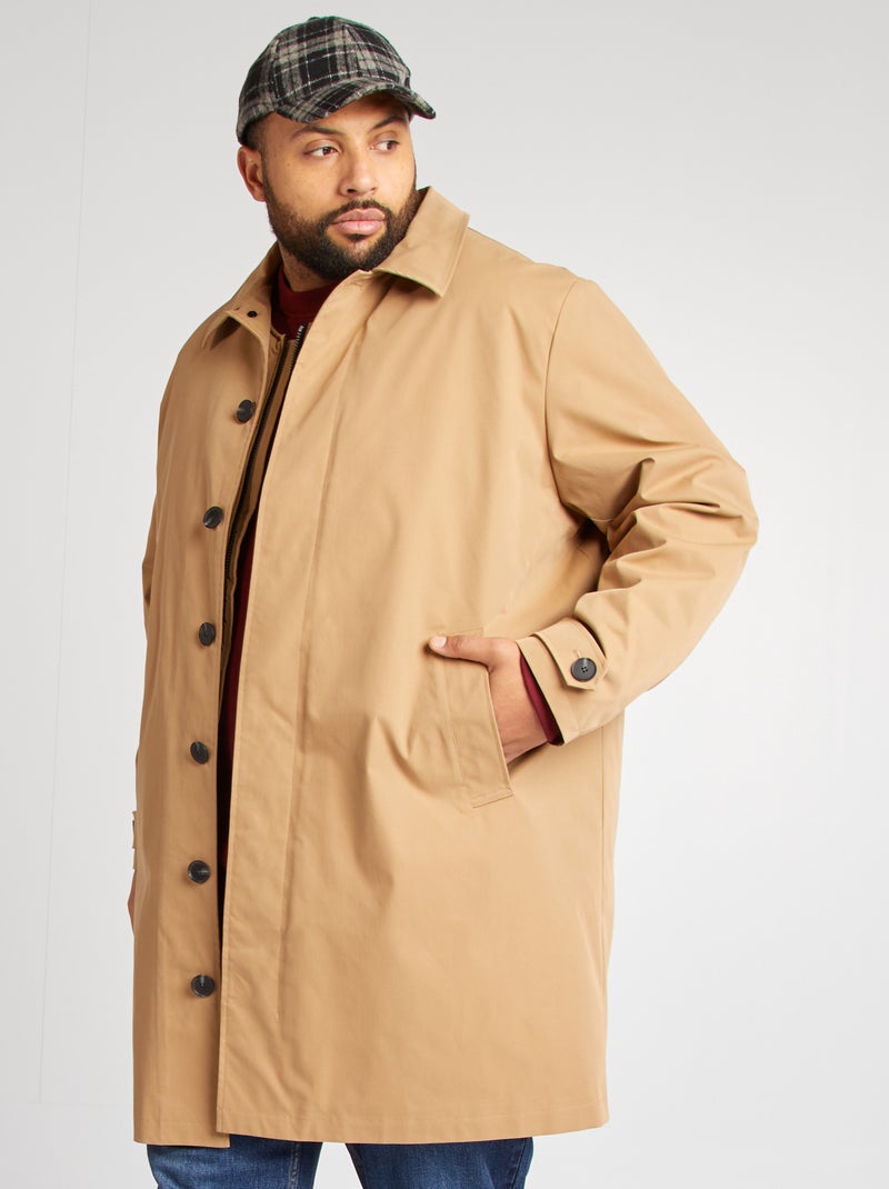 Gabardina largo medio BEIGE - Kiabi