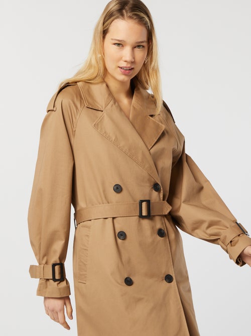 Gabardina largo medio - Kiabi