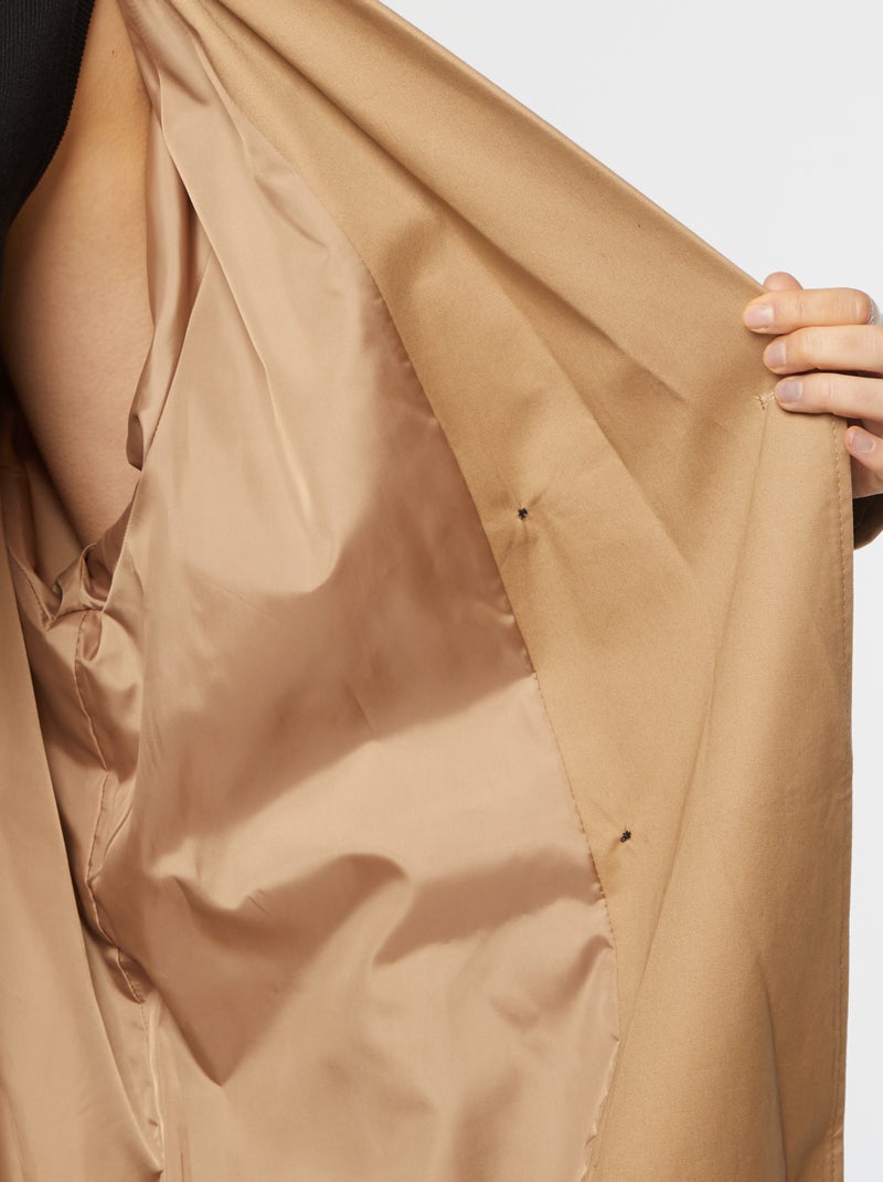 Gabardina largo medio BEIGE - Kiabi