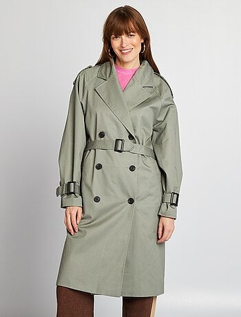 Gabardina largo medio