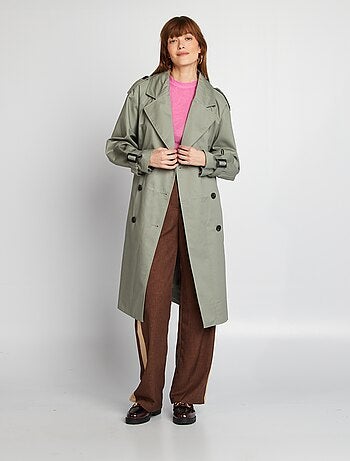 Gabardina largo medio
